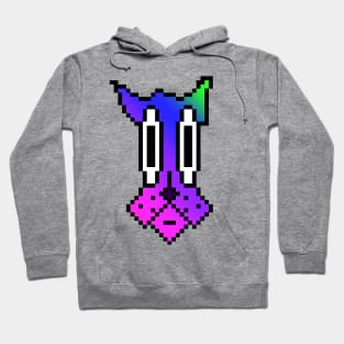 Rainbow pixel pooch Hoodie